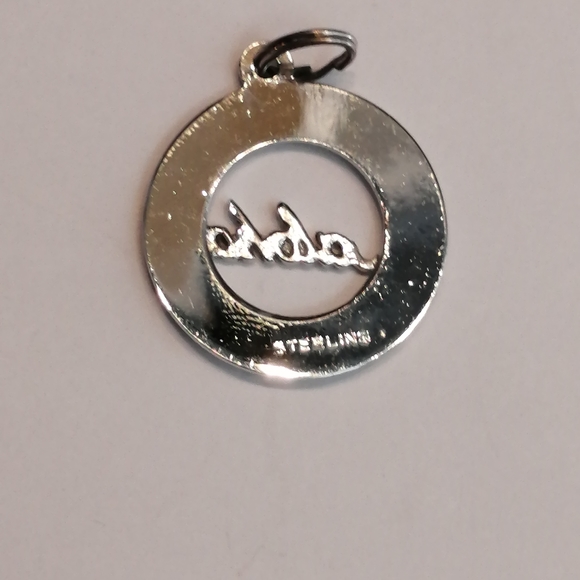 Vintage 1990's Sterling Silver Hawaii Pendant - Picture 3 of 3